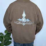 CHOCOLATE VINTAGE LOCAL MOTION GRAPHIC CREWNECK - L/XL