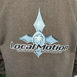 CHOCOLATE VINTAGE LOCAL MOTION GRAPHIC CREWNECK - L/XL