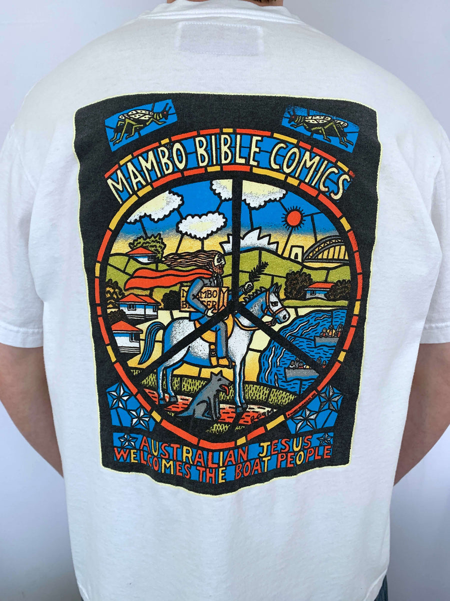 RARE 2001 MAMBO 'BIBLE COMICS' TEE