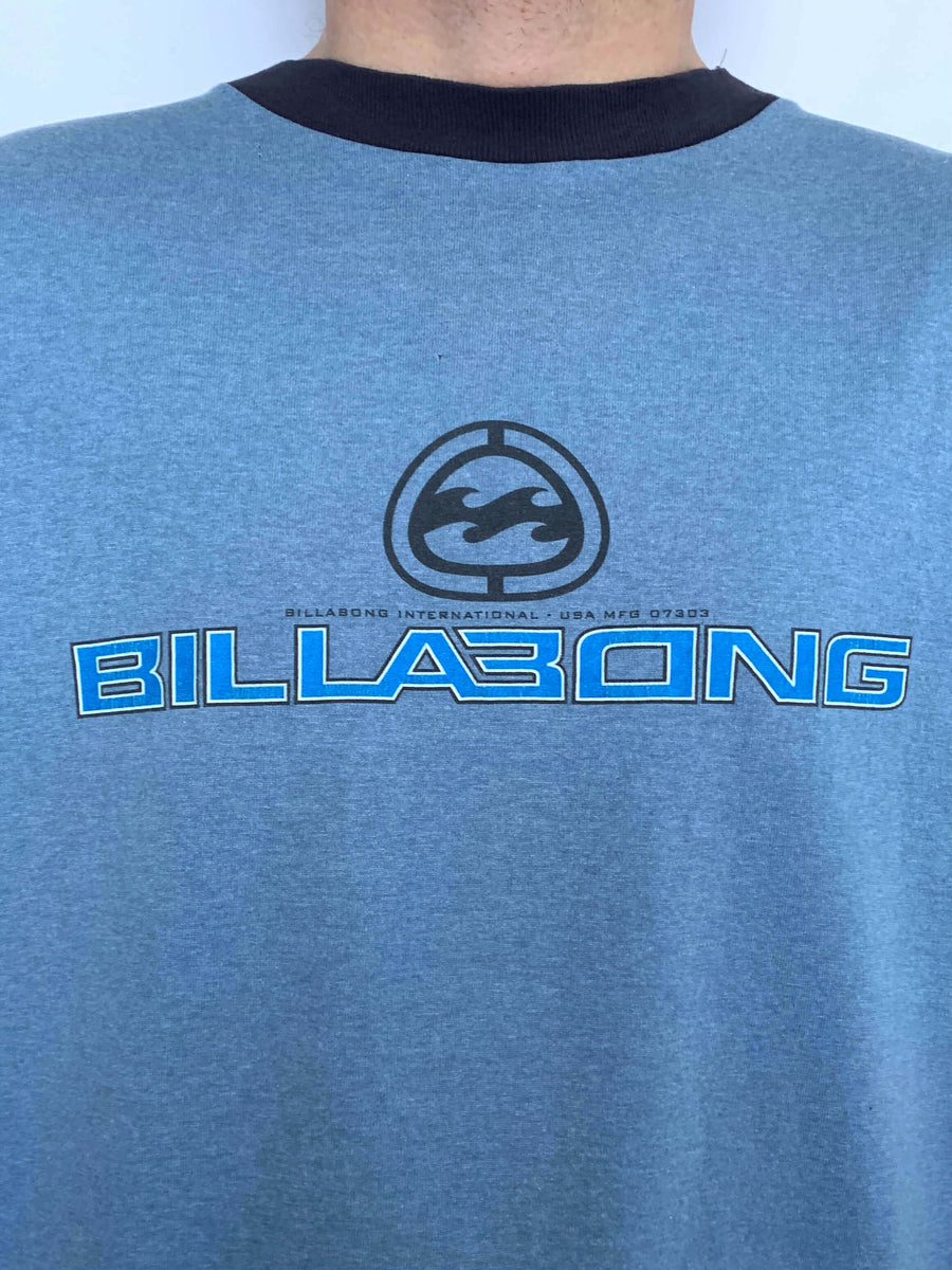VINTAGE BILLABONG FRONT HIT TEE - L/XL