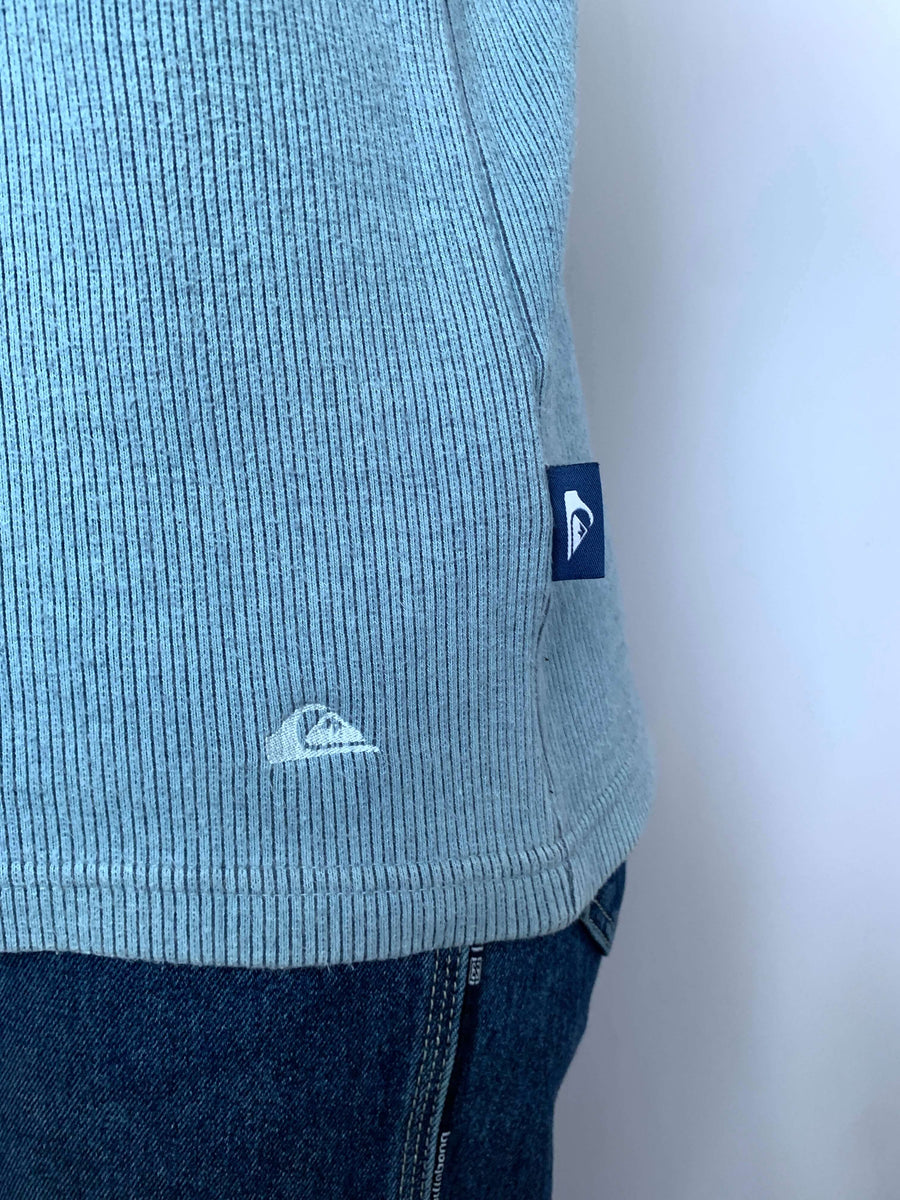 VINTAGE QUIKSILVER RIBBED CREWNECK - 8