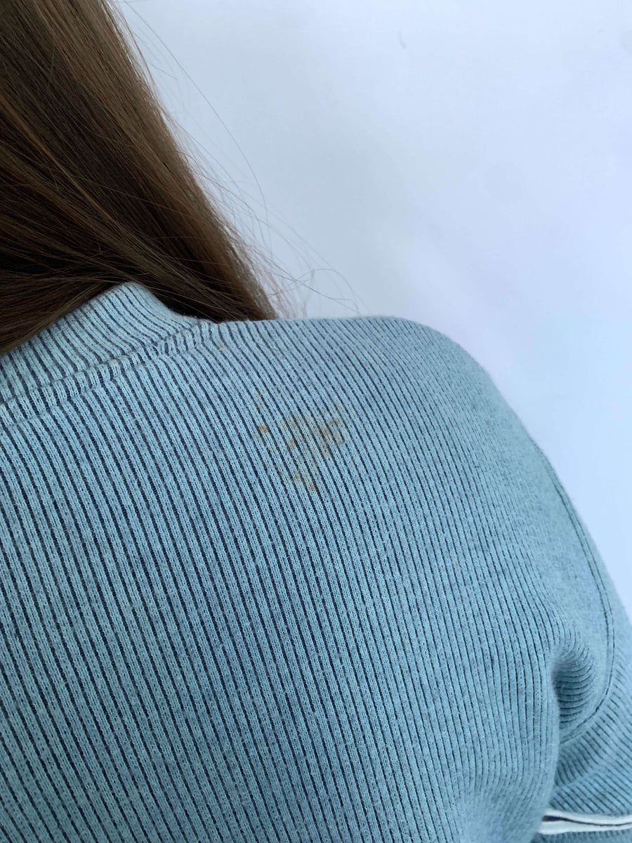 VINTAGE QUIKSILVER RIBBED CREWNECK - 8