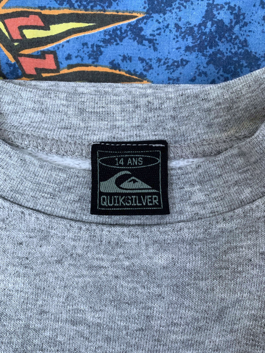 VINTAGE QUIKSILVER FRONT HIT CREWNECK - 8