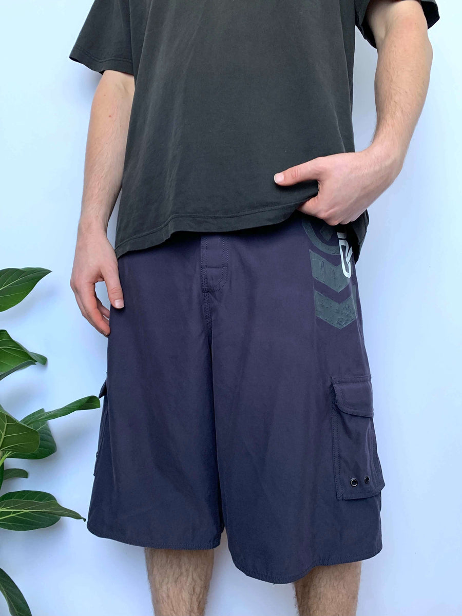 Y2K QUIKSILVER CARGO BOARDIES - W36