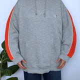 VINTAGE QUIKSILVER TWO-TONE HOODIE - S