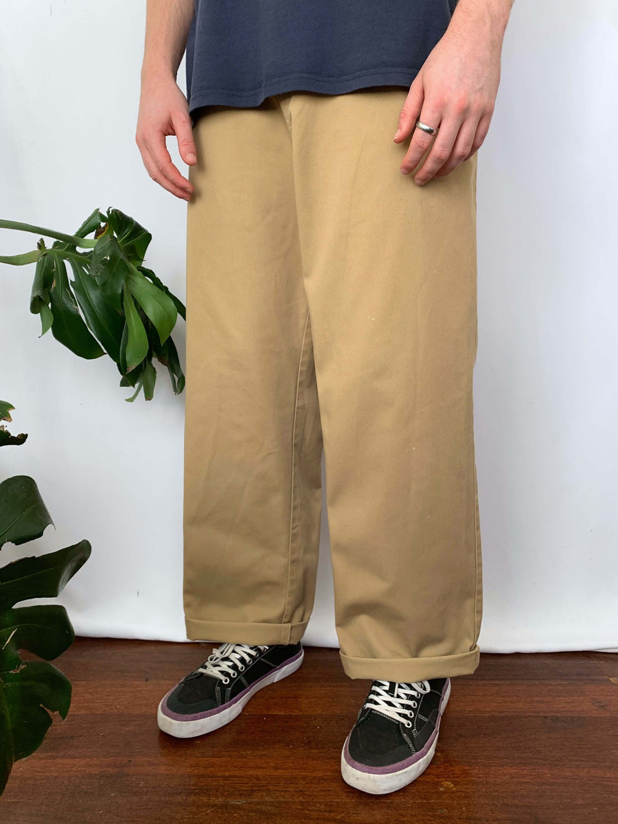 VINTAGE QUIKSILVER CARPENTER POCKET PANTS - W36