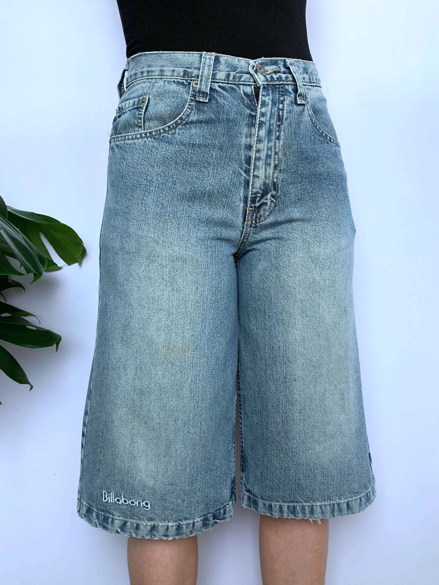VINTAGE BILLABONG EMBROIDERED JORTS - W28/29