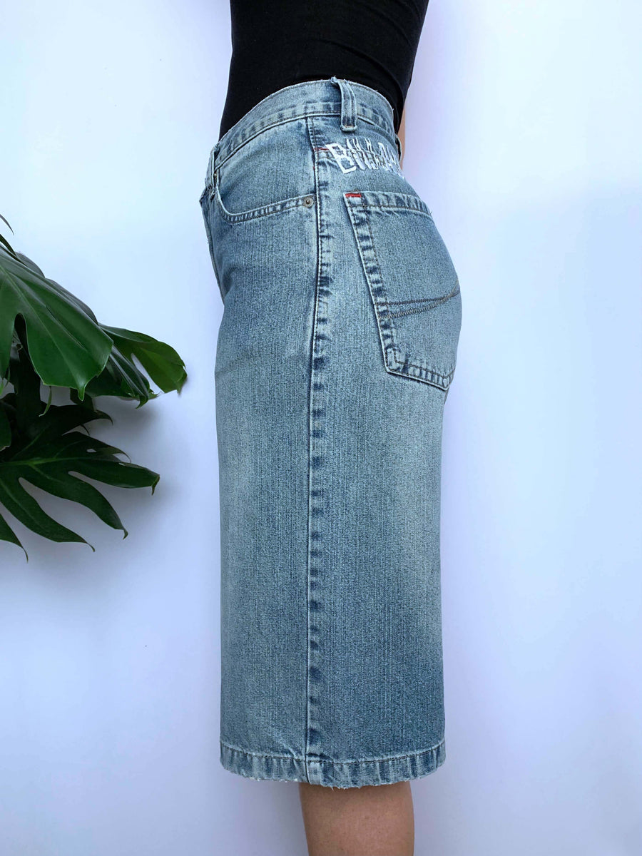 VINTAGE BILLABONG EMBROIDERED JORTS - W28/29
