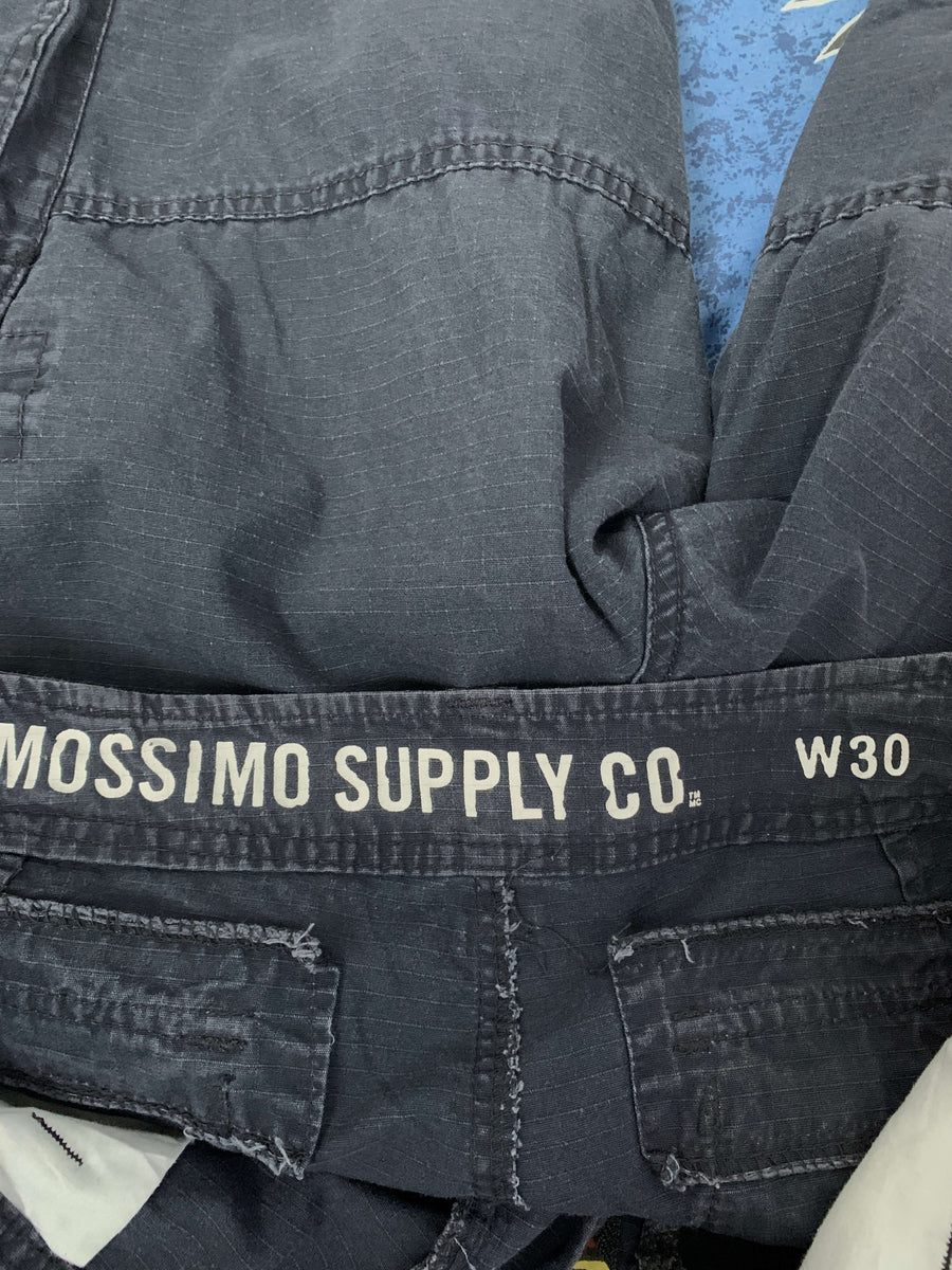 MOSSIMO DOUBLE-KNEE CARGO SHORTS - W31