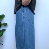 BAGGY LEVIS MID WASH JORTS - W36