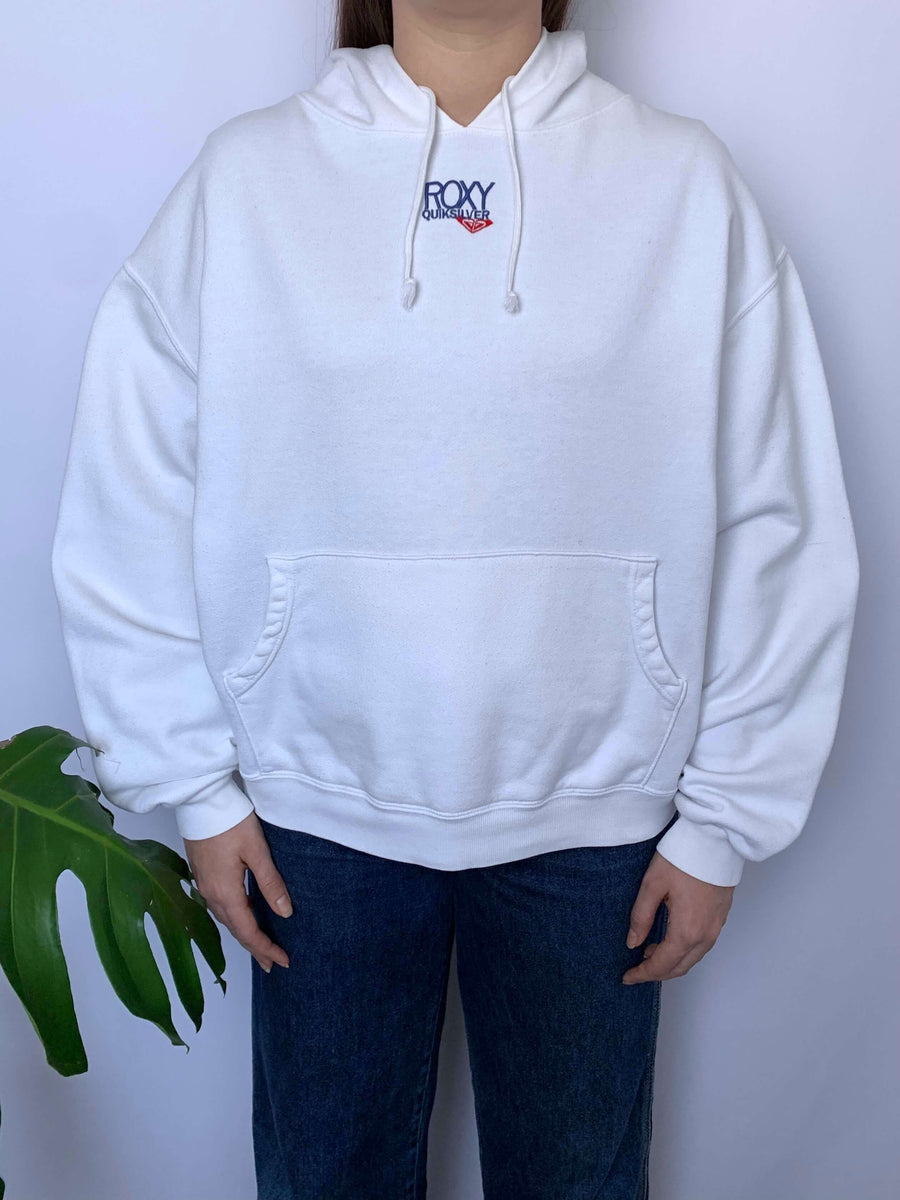 COMFY 90S ROXY EMBROIDERED HOODIE - 10