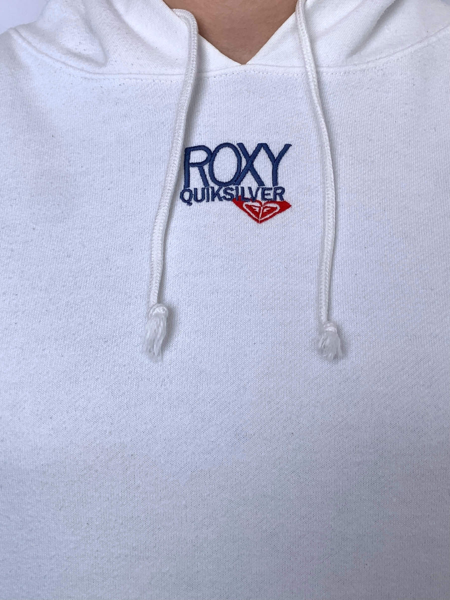 COMFY 90S ROXY EMBROIDERED HOODIE - 10