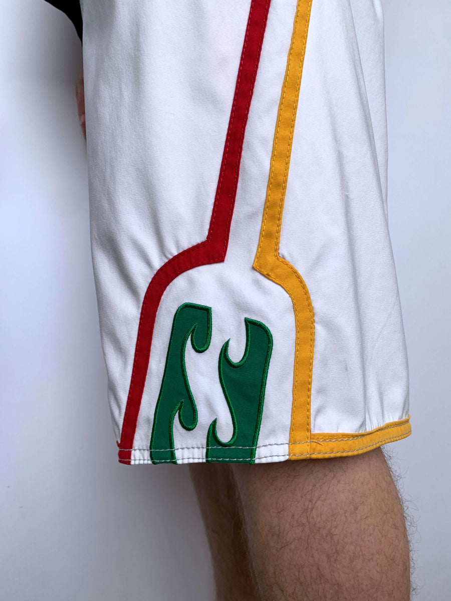 BAGGY Y2K BILLABONG LOGO BOARDIES - W32