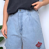 FADED 90S RON JON EMBROIDERED SHORTS - W30/31