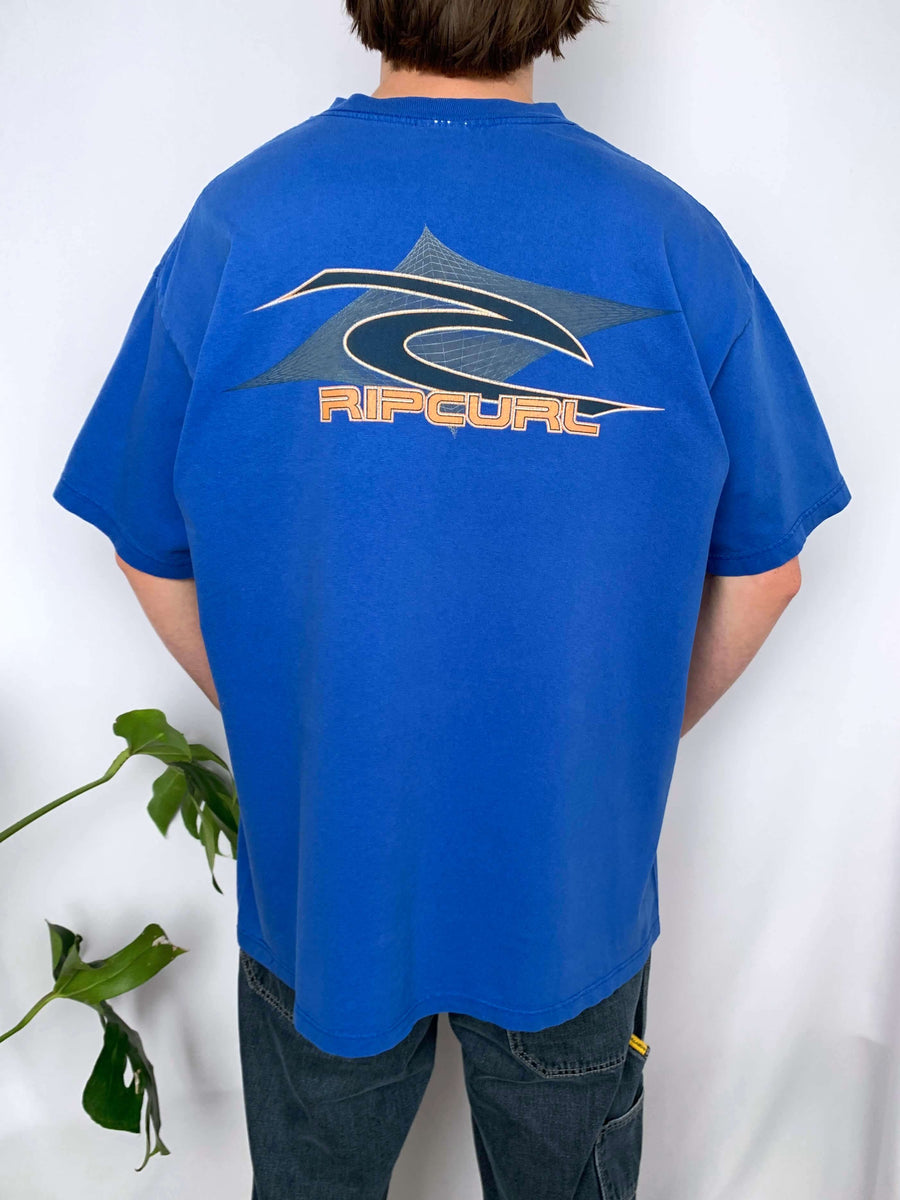 90S RIP CURL BIG LOGO TEE - XL