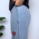 FADED 90S RON JON EMBROIDERED SHORTS - W30/31