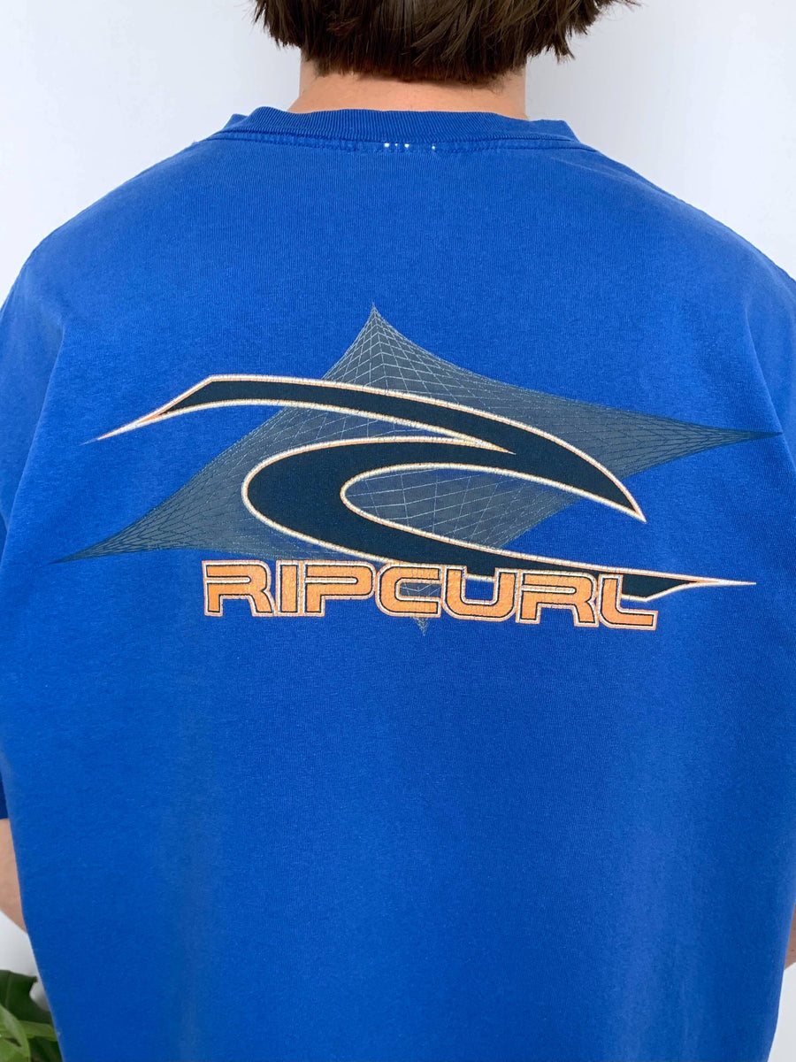 90S RIP CURL BIG LOGO TEE - XL