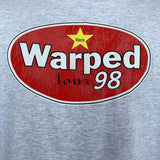 RARE 1998 VANS WARPED TOUR FRONT HIT TEE - L