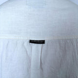 THICK VINTAGE QUIKSILVER HEMP BUTTON UP - XL