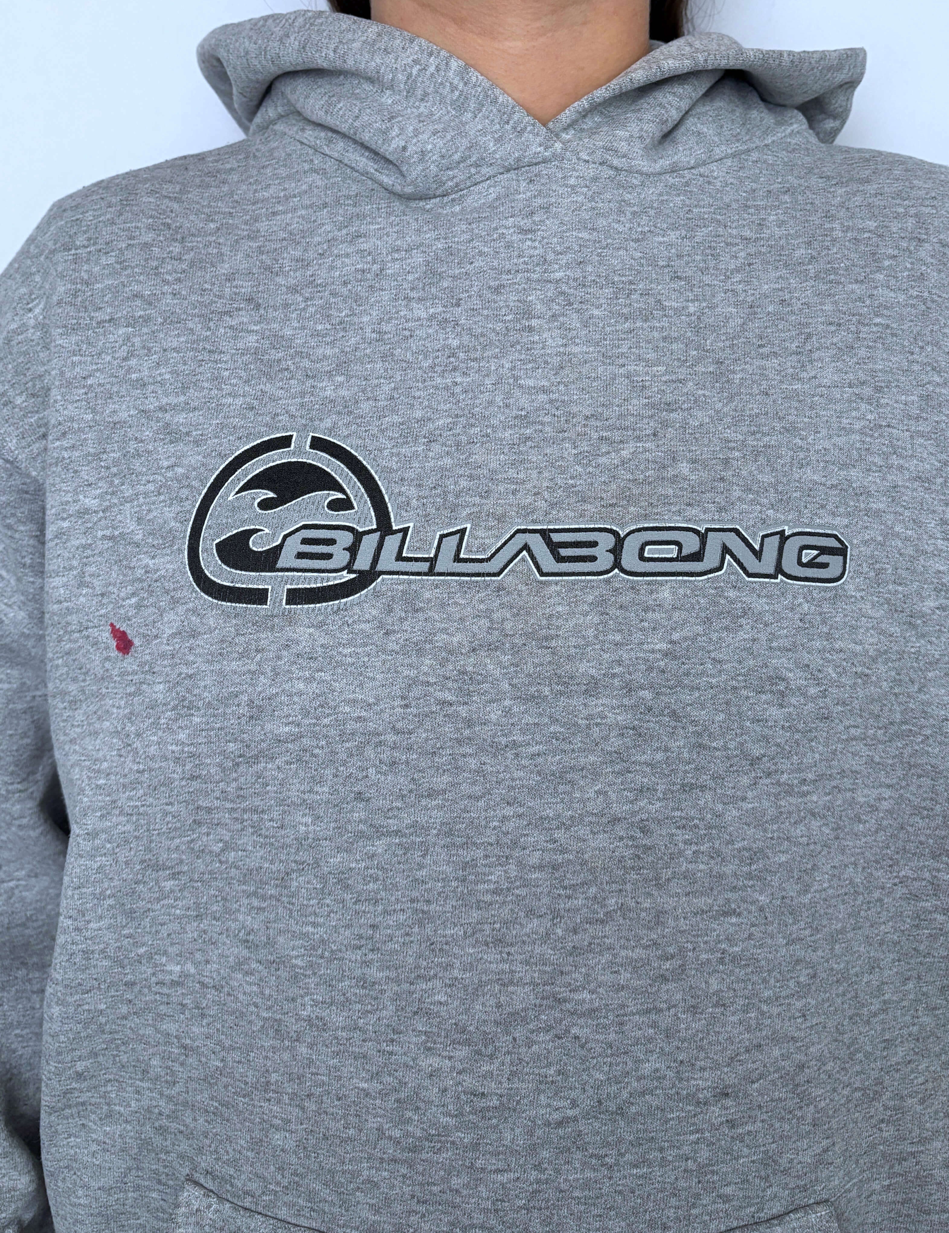 VINTAGE BILLABONG FRONT HIT HOODIE - S