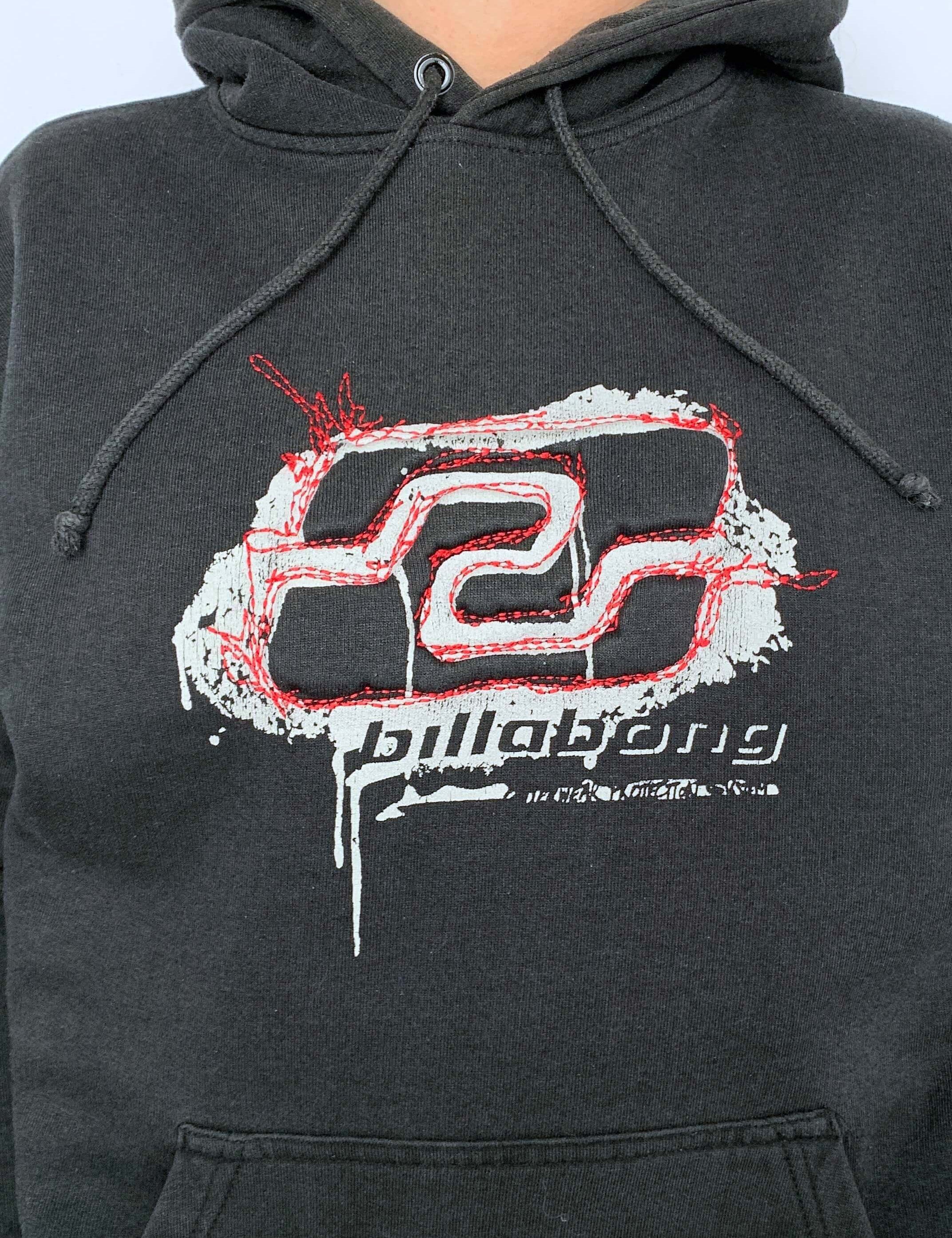 VINTAGE BILLABONG 3D LOGO HOODIE - 8