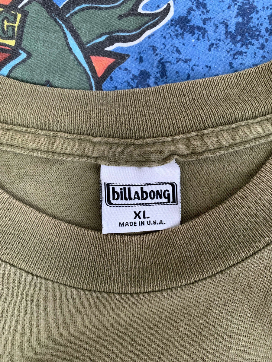 RARE 90S BILLABONG 'BONG' TEE - XL