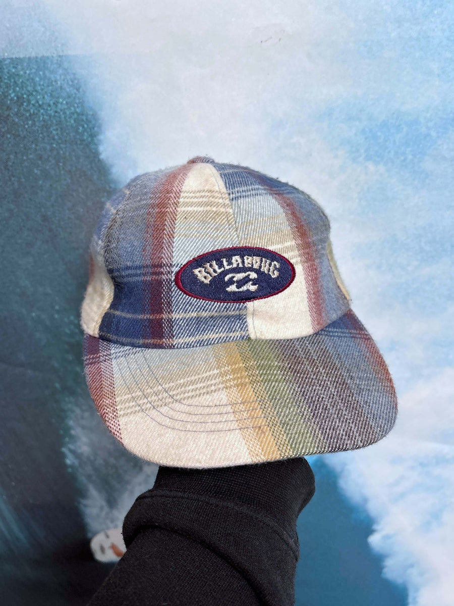 90S BILLABONG EMBROIDERED FLANNEL HAT