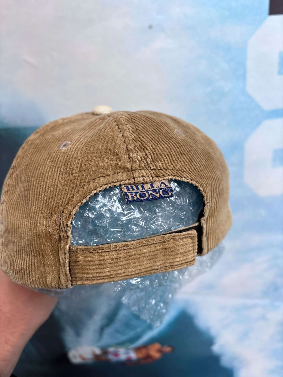 RARE 90S BILLABONG TWO-TONE CORDUROY HAT