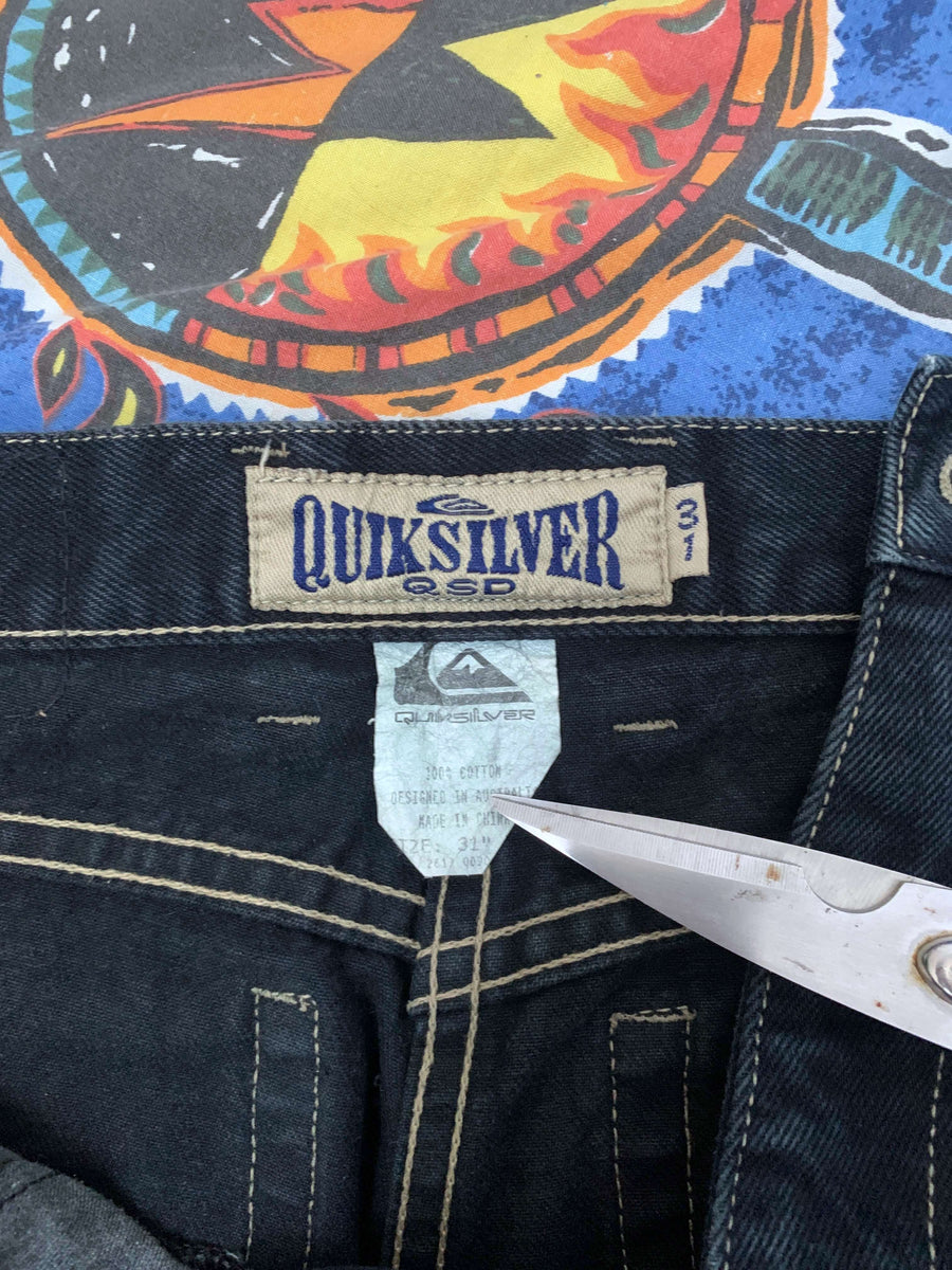 CLASSIC VINTAGE QUIKSILVER QSD PANTS - W31