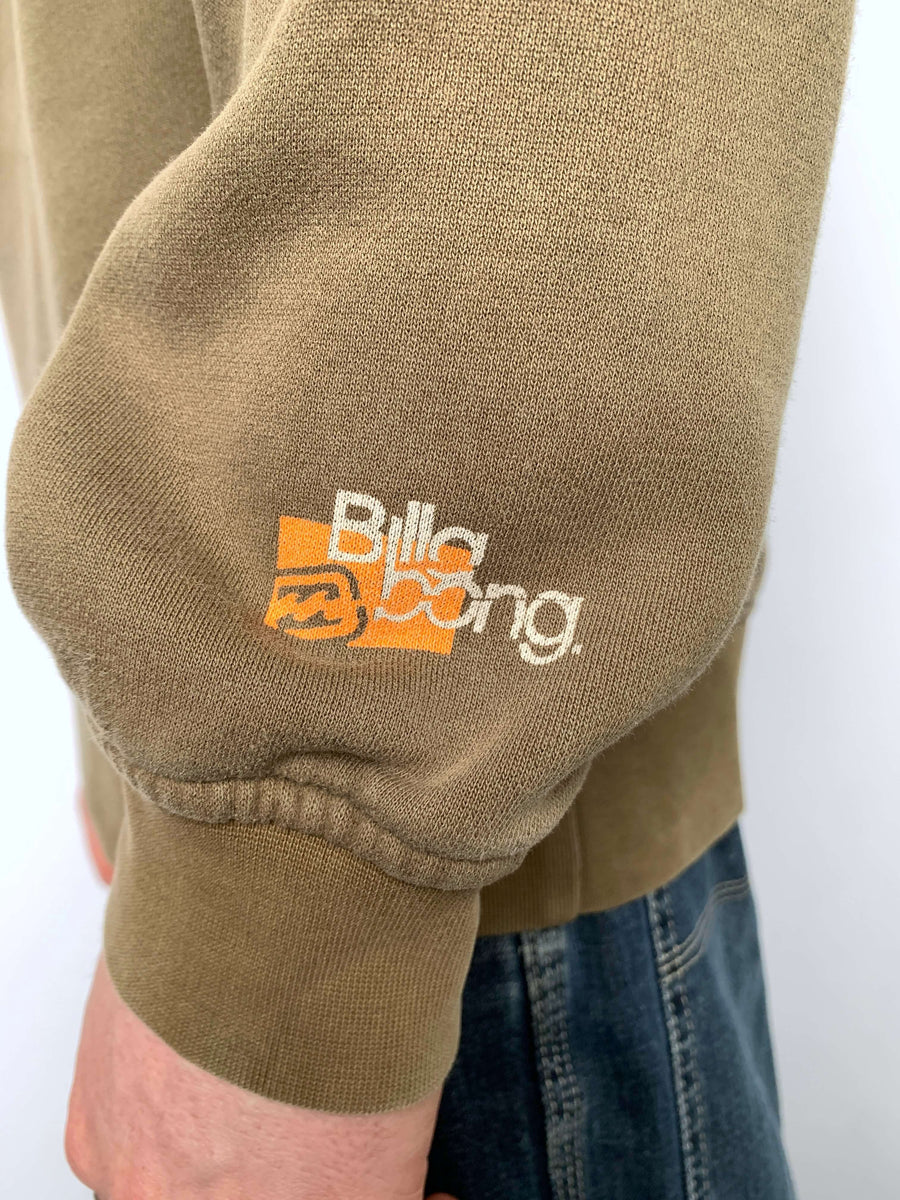 VINTAGE BILLABONG FRONT HIT CREWNECK - L