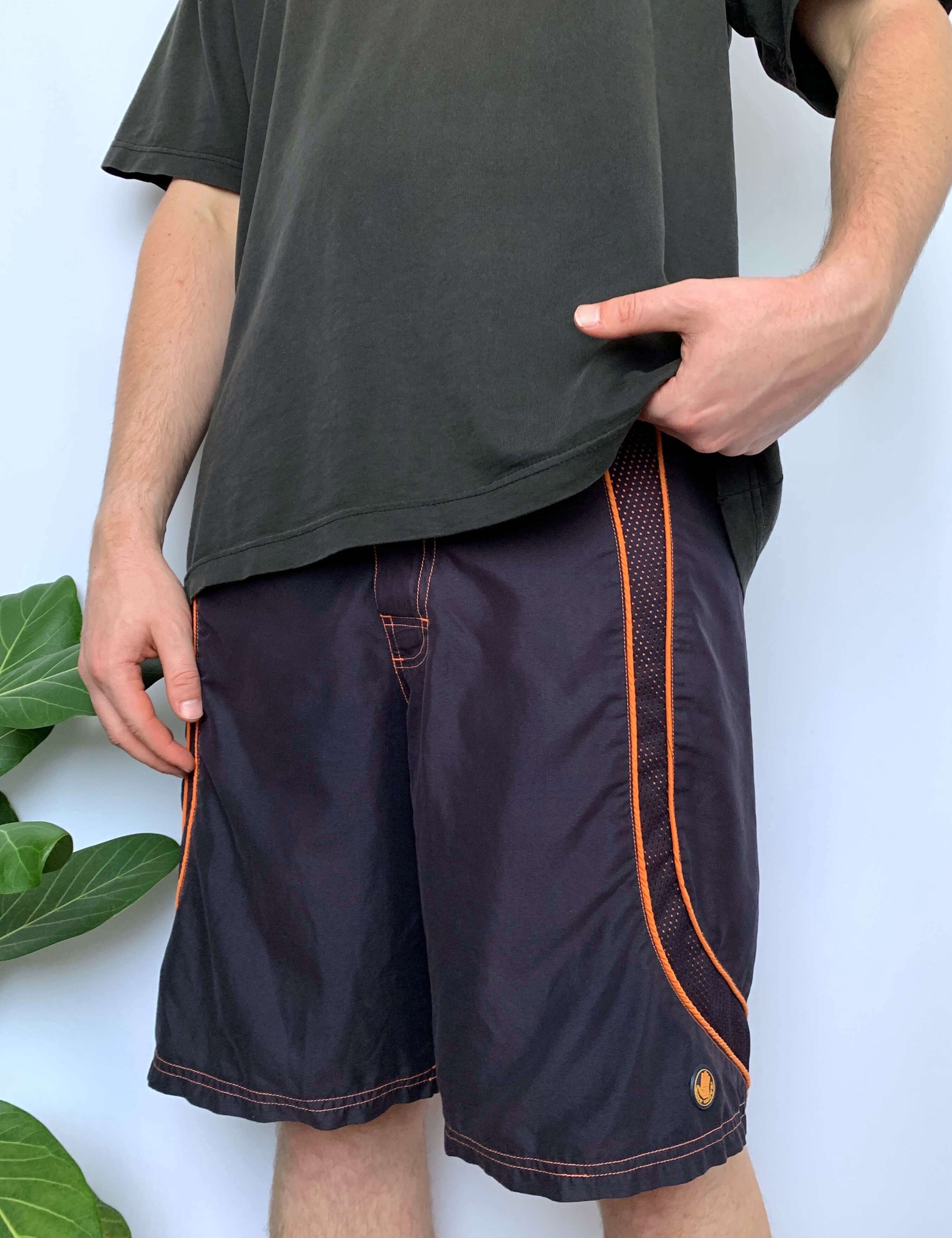 Y2K BODY GLOVE MESH PANEL BOARDIES - W31/32