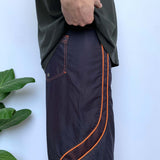 Y2K BODY GLOVE MESH PANEL BOARDIES - W31/32