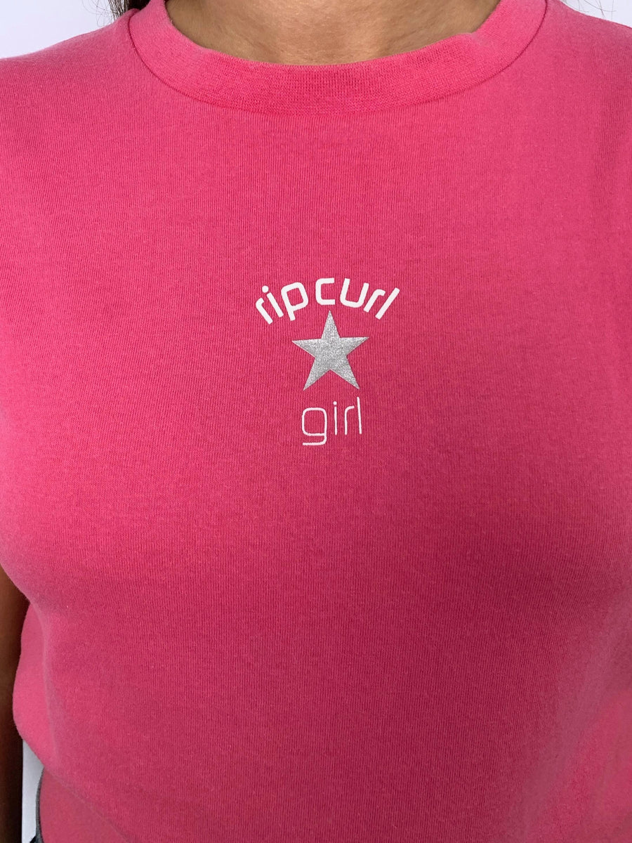 VINTAGE RIP CURL BABY TEE - 8/10