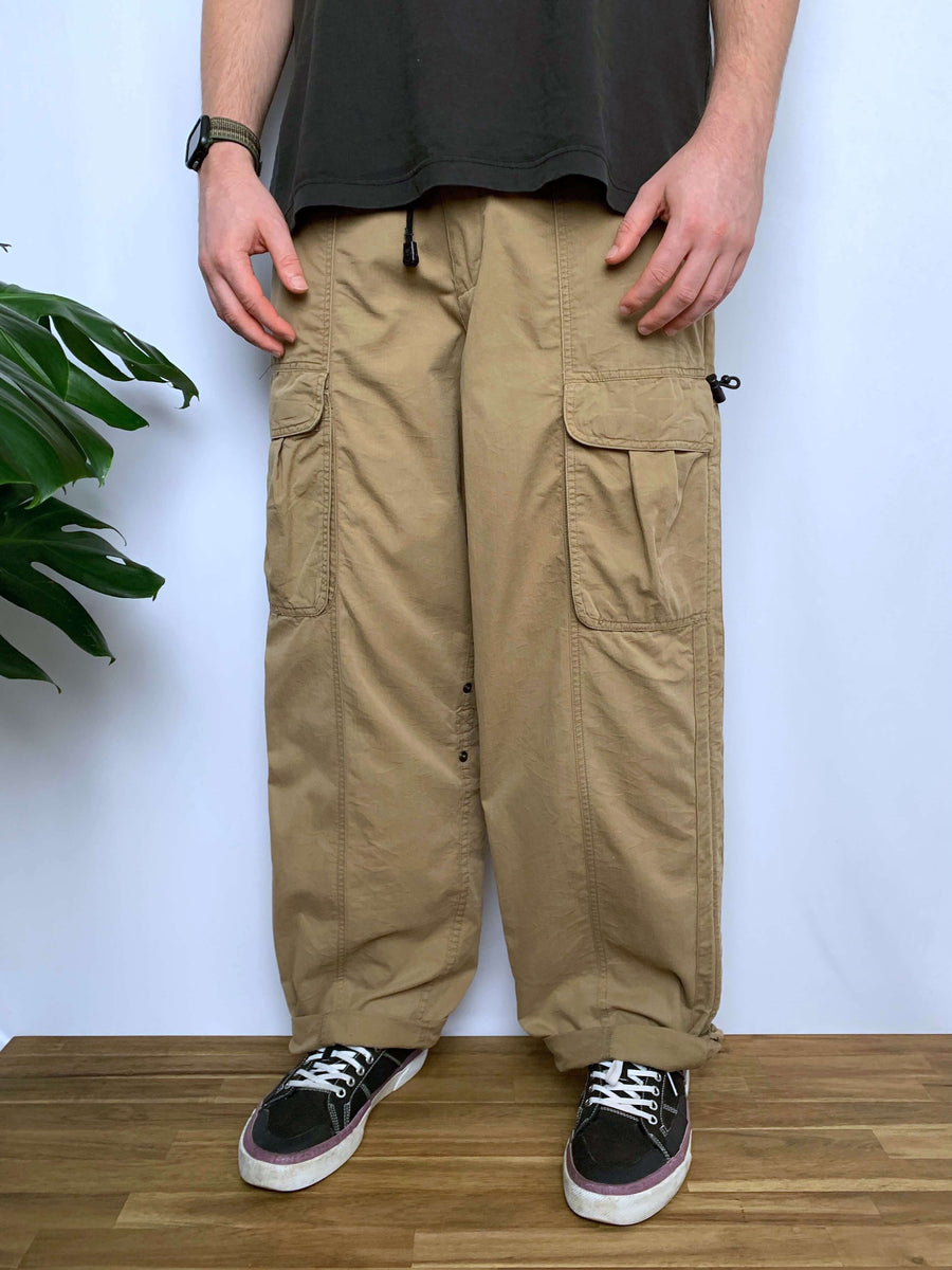 BAGGY VINTAGE TIMBERLAND HYBRID CARGO PANTS - W34