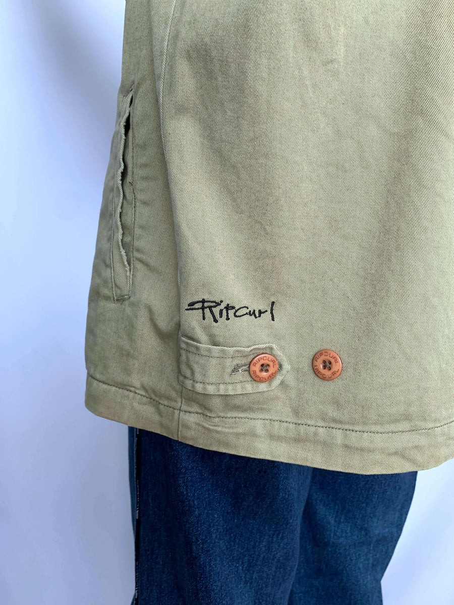 VINTAGE RIP CURL CANVAS JACKET - S/M