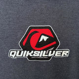 BAGGY VINTAGE QUIKSILVER LOGO HOODIE - XL
