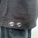 BAGGY VINTAGE QUIKSILVER LOGO HOODIE - XL