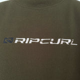 RARE THICK VINTAGE RIP CURL FLEECE MOCKNECK - L