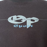 VINTAGE OCEAN PACIFIC TEXTURED CREWNECK - L