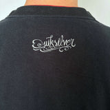 VINTAGE QUIKSILVER TWO-TONE DOUBLE LAYER LONG SLEEVE TEE - L