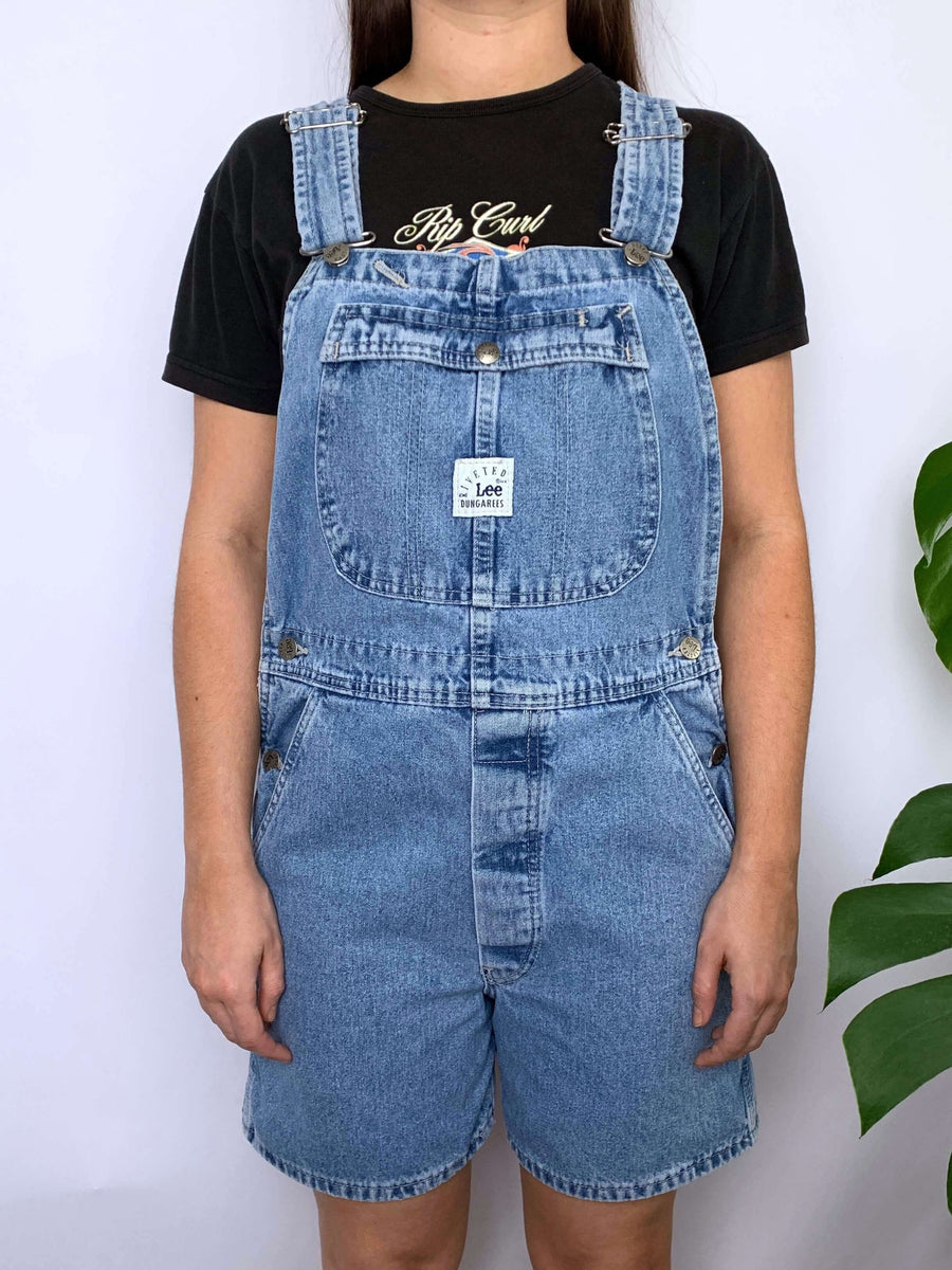 VINTAGE LEE DUNGAREES CARPENTER OVERALLS - 8