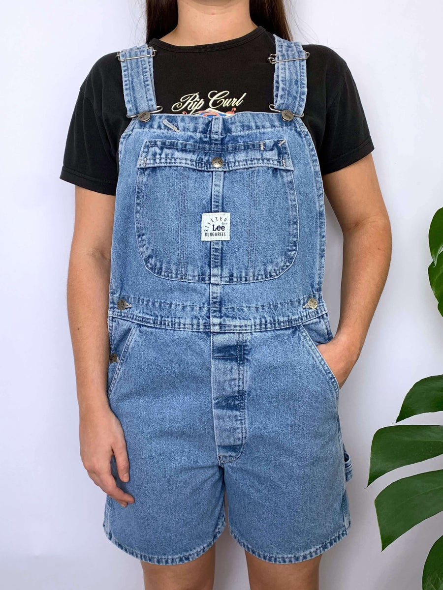 VINTAGE LEE DUNGAREES CARPENTER OVERALLS - 8