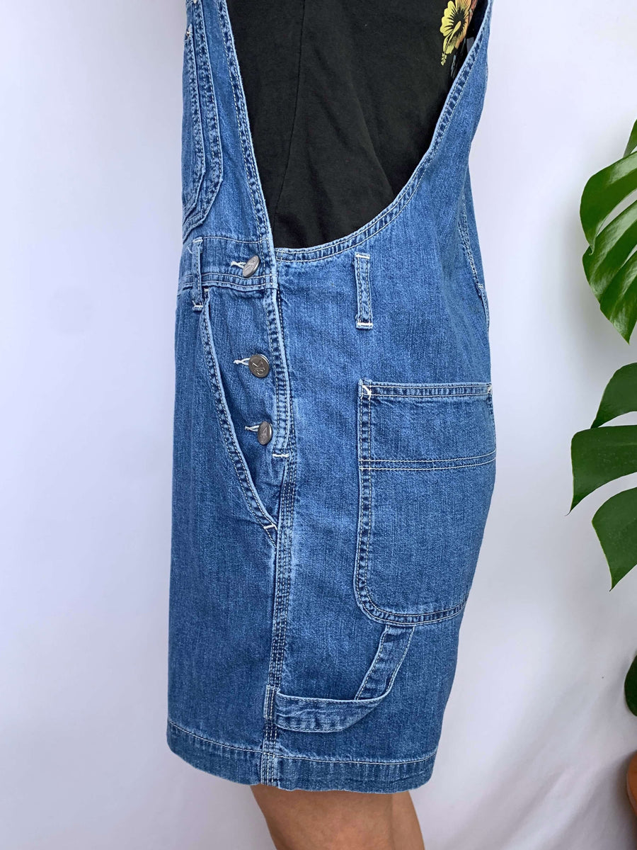 VINTAGE CALVIN KLEIN CARPENTER OVERALLS - 8/10