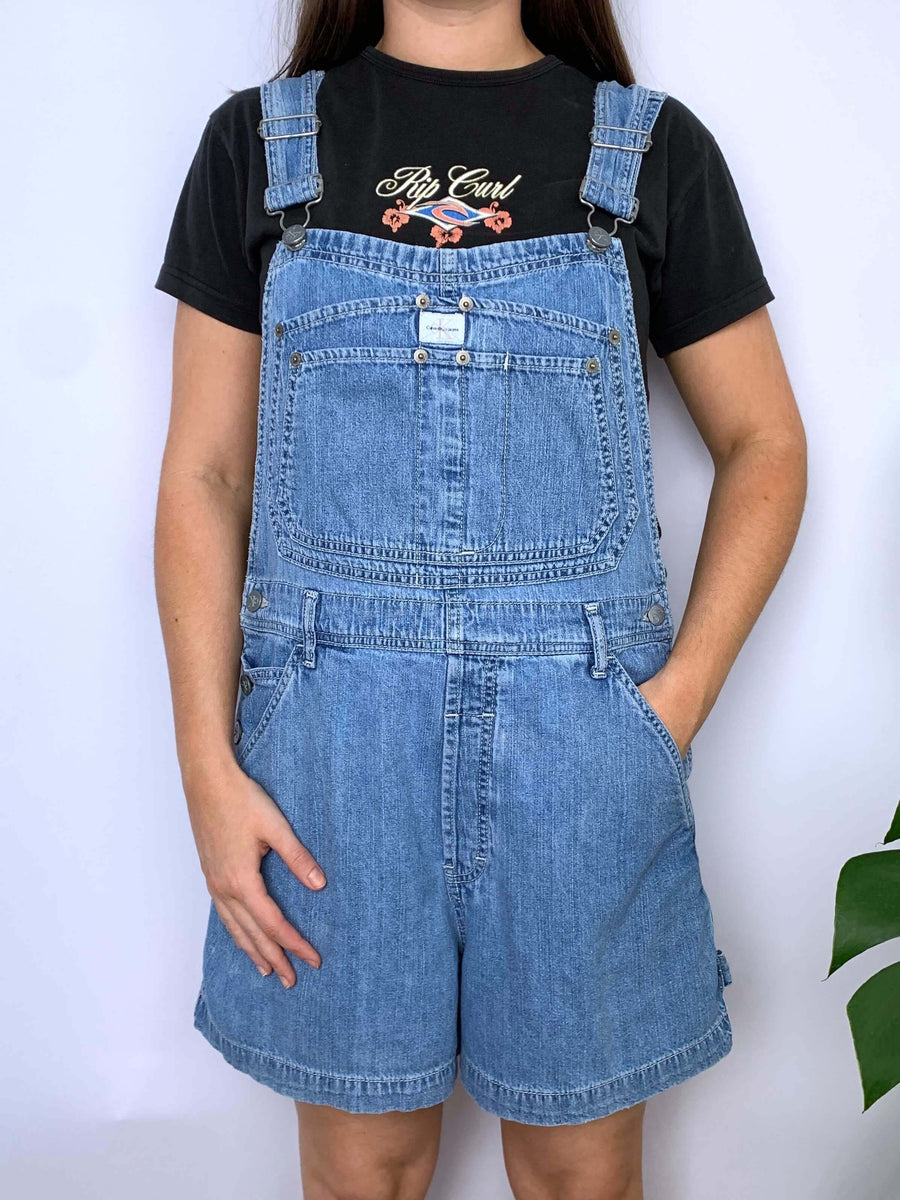 VINTAGE CALVIN KLEIN CARPENTER OVERALLS - 10/12