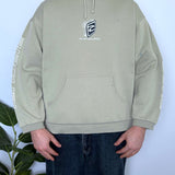RARE VINTAGE RIP CURL QUAD-HIT HOODIE - S