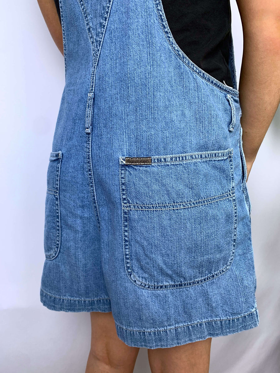 VINTAGE CALVIN KLEIN CARPENTER OVERALLS - 10/12