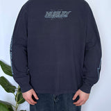 FADED VINTAGE HURLEY LONG SLEEVE TEE - L