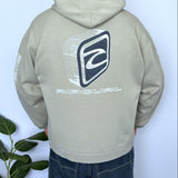 RARE VINTAGE RIP CURL QUAD-HIT HOODIE - S