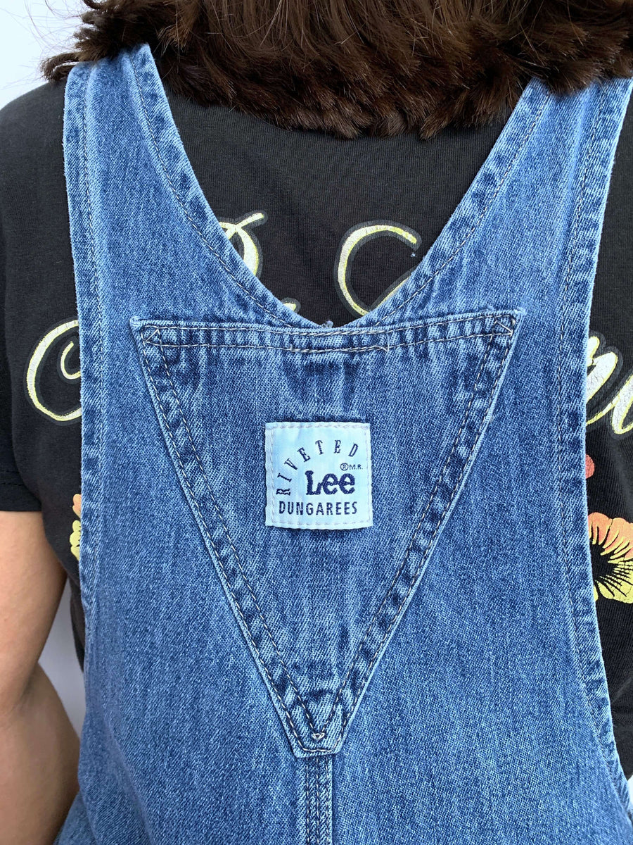 VINTAGE LEE DUNGAREE CARPENTER OVERALLS - 6