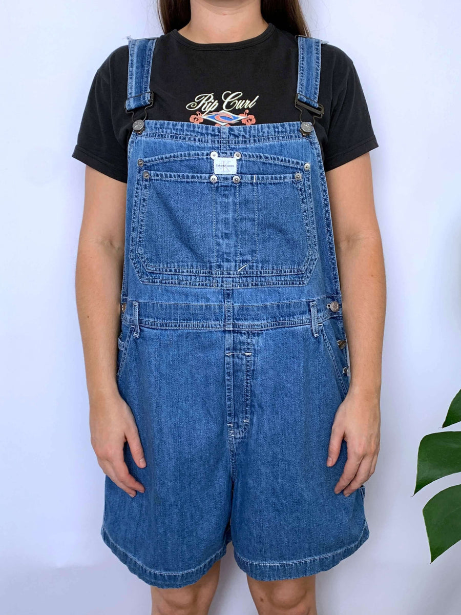 VINTAGE CALVIN KLEIN CARPENTER OVERALLS - 12